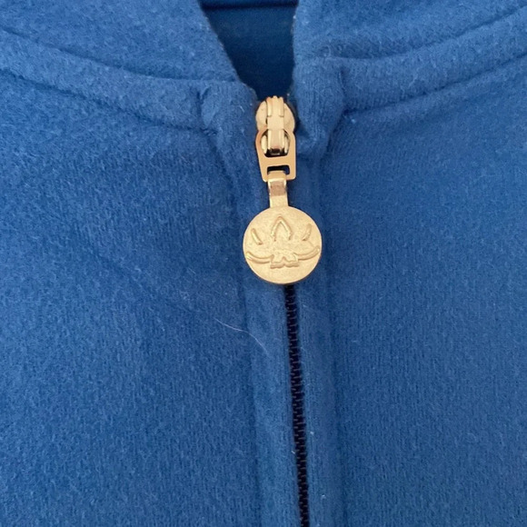 Beyond Yoga On the Go Mock Neck Jacket in Royal BLUE Track‎ Jacket Athleisure - Picture 3 of 10
